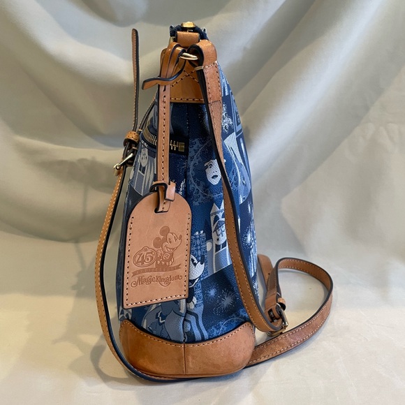 Dooney & Bourke Disney Magic Kingdom 45th Anniversary Letter Carrier 2016 - Picture 4 of 16